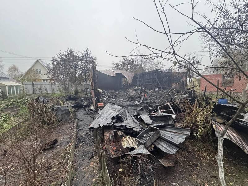 При пожаре в СНТ &laquo;Астра Дубковское&raquo; под Одинцово погибли два человека