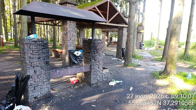 Мангальную зону в сквере на Говорова в Одинцово могут перенести дальше от домов (2026)