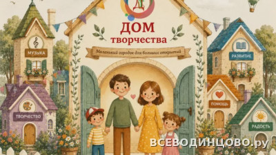 Детский центр «Дом творчества» в Одинцово: кружки и занятия от 1,5 лет (2026) Детский центр «Дом творчества» в Одинцово: кружки и занятия от 1,5 лет (2026)